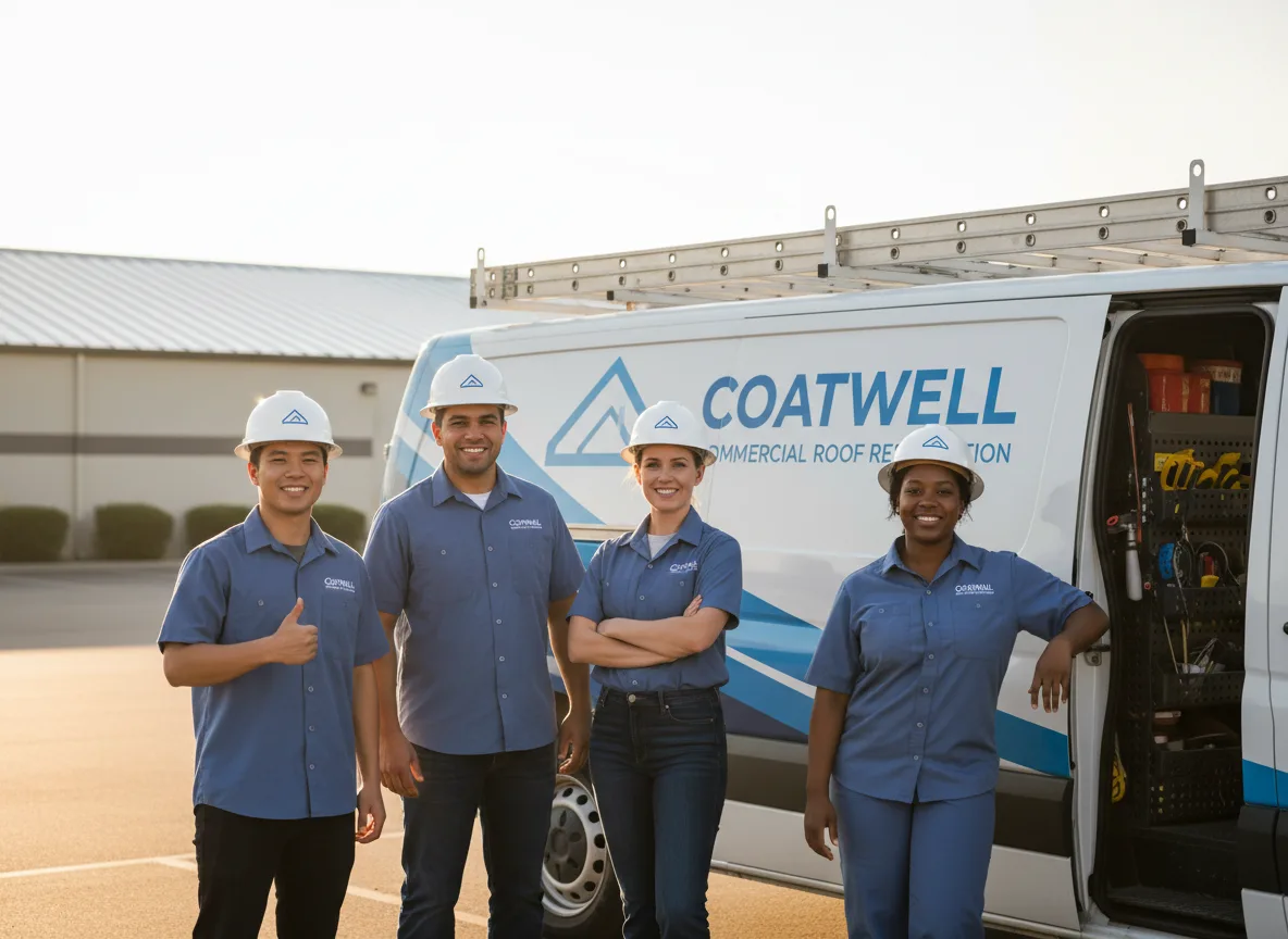 Commercial roof coating company in Elizabeth, CO